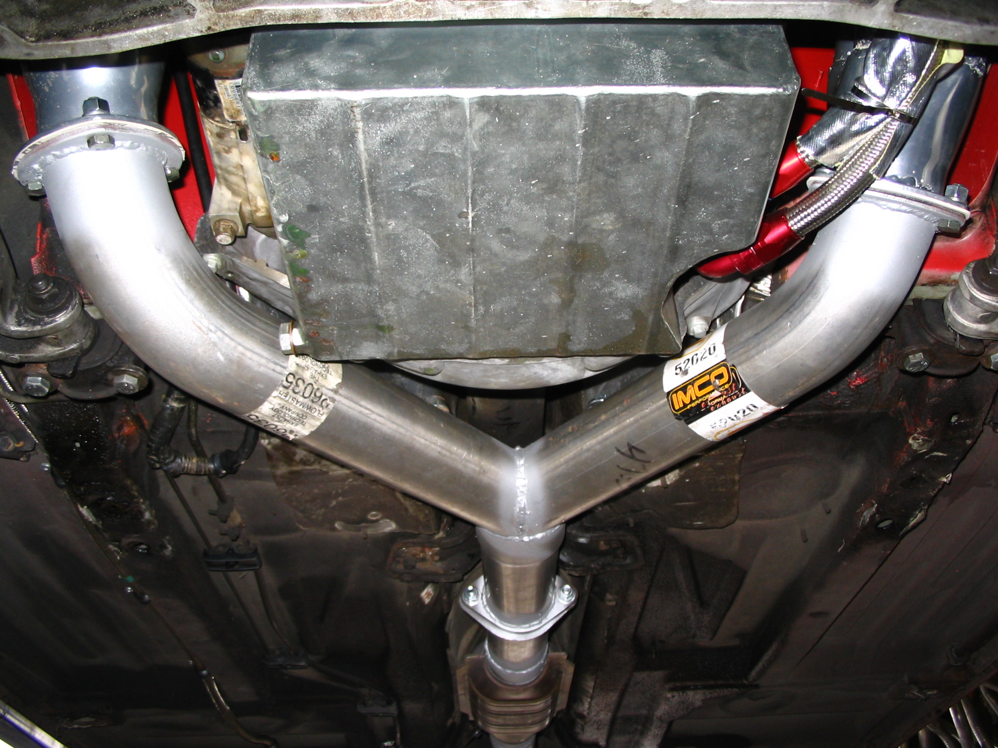Automotive Exhaust Specialists work